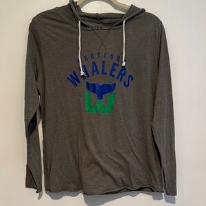 Hartford Whalers Hooded long sleeve